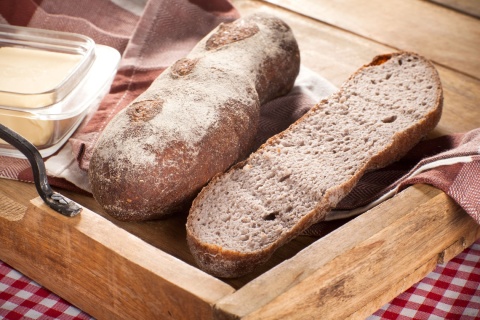 Bezglutenowa bagietka "AFRYKAŃSKA" Lady Baker z mąki sorgo i teff na zakwasie Bezglutenowa bagietka "AFRYKAŃSKA" Lady Baker z mąki sorgo i teff na zakwasie