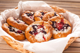 Bezglutenowa drożdżówka z bananem, czekoladą, cukrem kokosowym, bez nabiału, niski IG